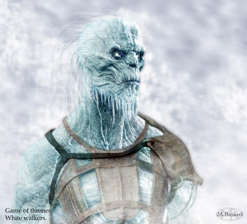 Illustration for article titled Game of Thrones concept art gives us a closer look at the White Walkers